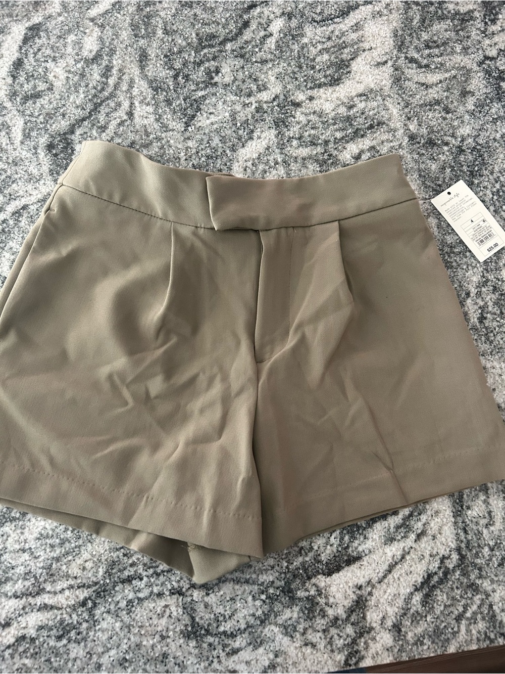 a new day Olive High-Waist Tailored Women's Shorts